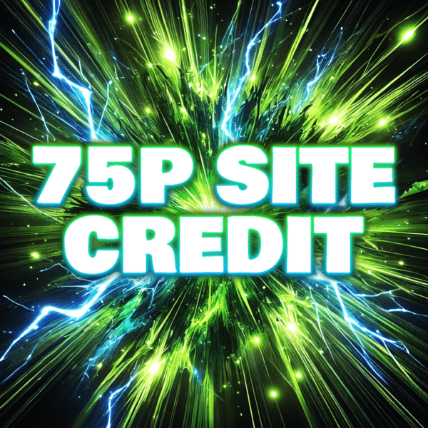 £0.75 Site Credit