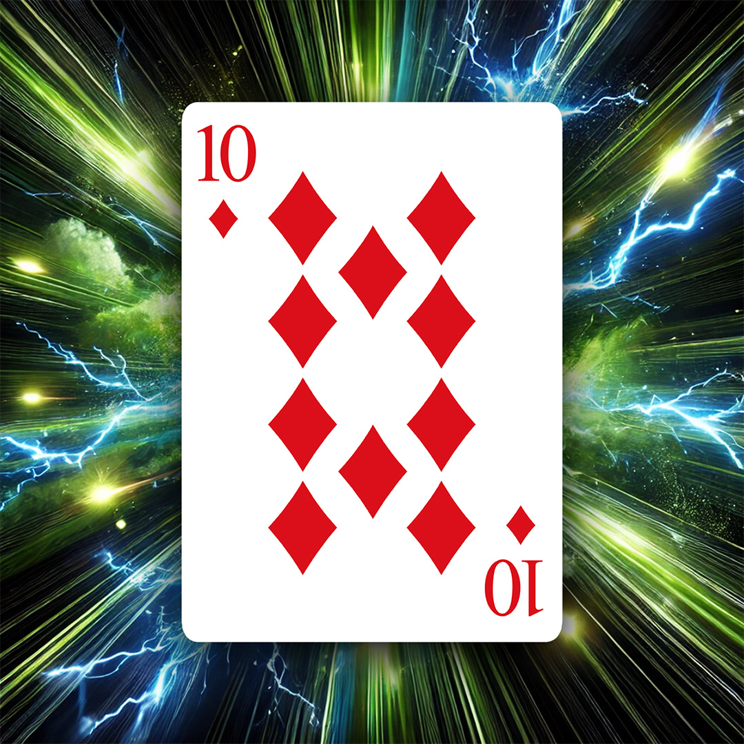 10 of Diamonds - £100 Cash