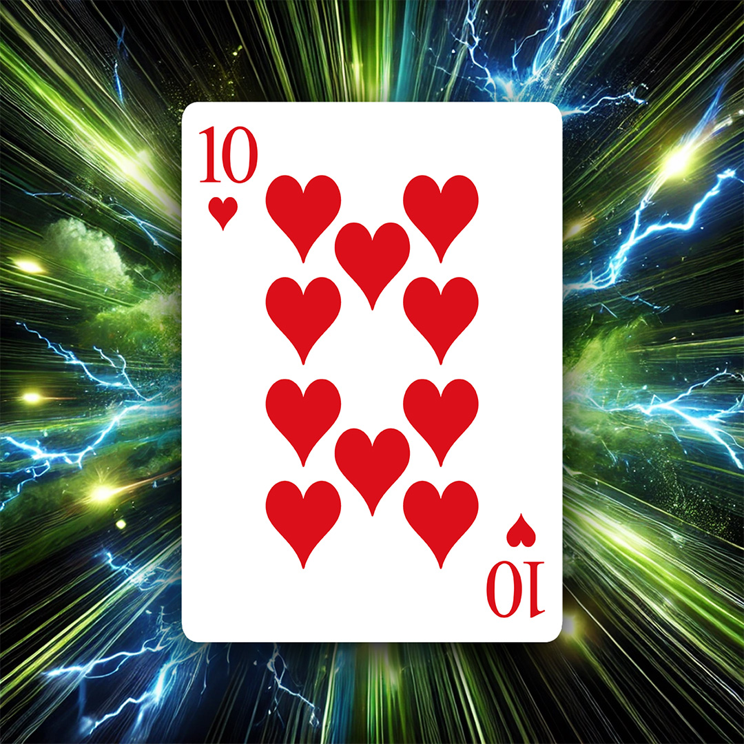 10 of Hearts - £100 Cash