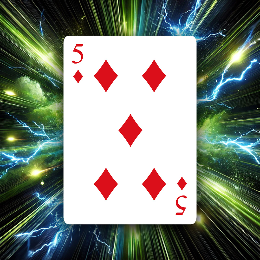 5 of Diamonds - £50 Cash