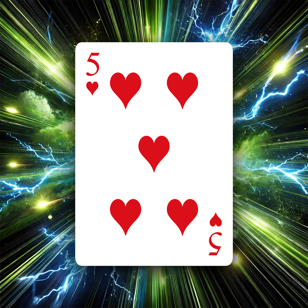 5 of Hearts - £50 Cash