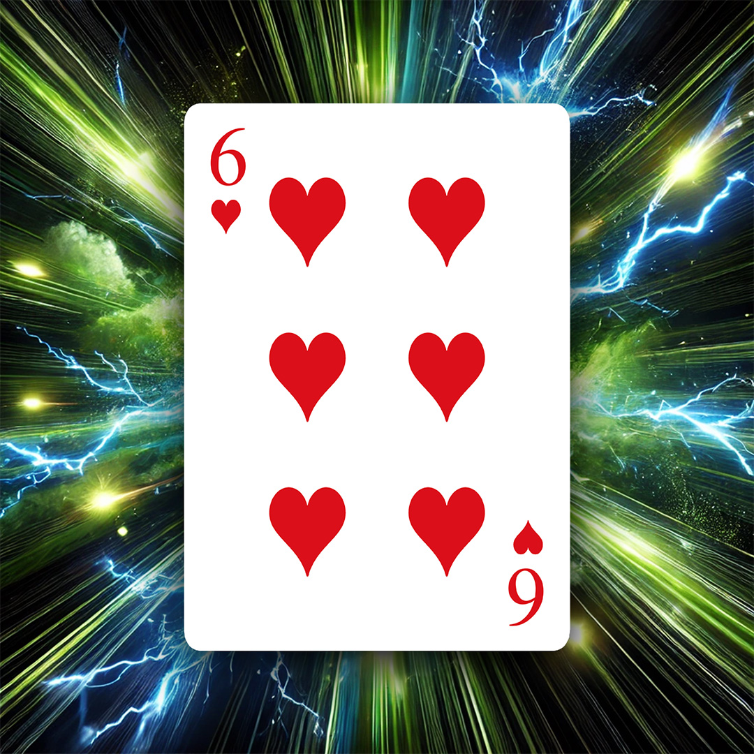 6 of Hearts - £60 Cash
