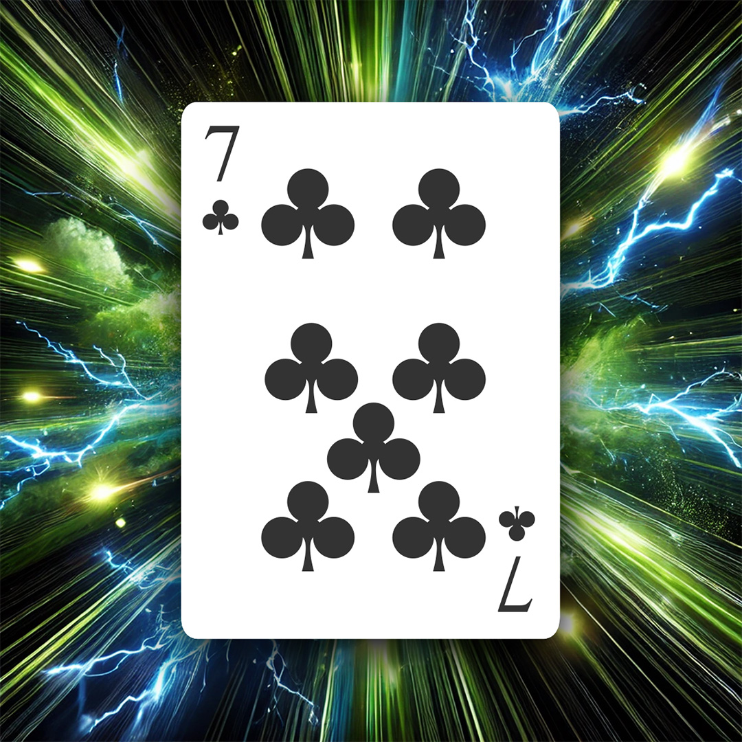 7 of Clubs - £70 Cash
