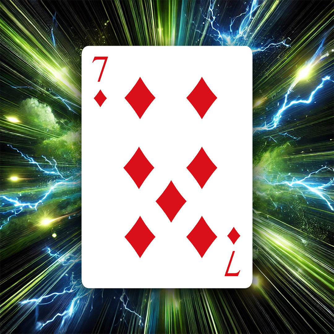 7 of Diamonds - £70 Cash