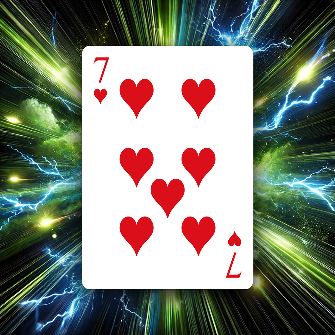 7 of Hearts - £70 Cash