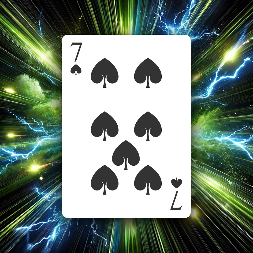 7 of Spades - £70 Cash
