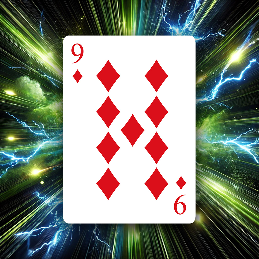9 of Diamonds - £90 Cash