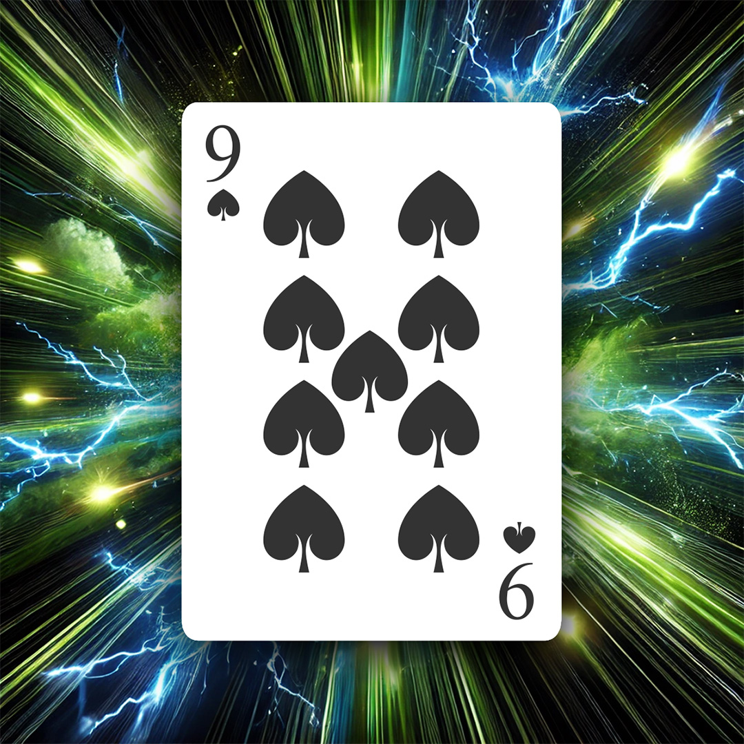 9 of Spades - £90 Cash