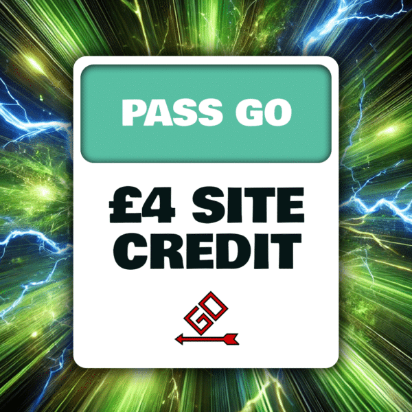Pass Go - £4 Site Credit