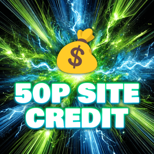 💰 Bag of Gold Coins - £0.50 Site Credit