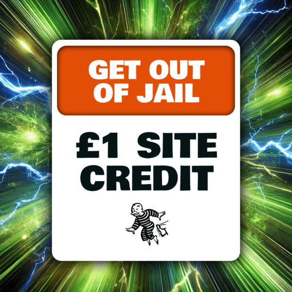 Get Out Of Jail - £1 Site Credit - 1 Points