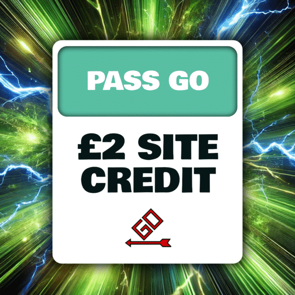 Pass Go - £2 Site Credit - 2 Points