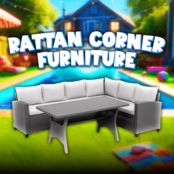 Rattan Corner Furniture.