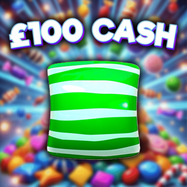 🌿 Mint Green Candy – £100 Cash – 12 points