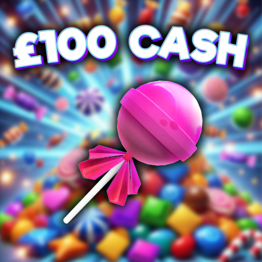 🌺 Raspberry Pink Candy – £100 Cash – 11 points