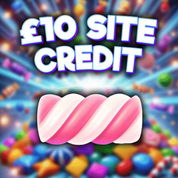 ☁️ Marshmallow White Candy – £10 Site Credit – 3 points