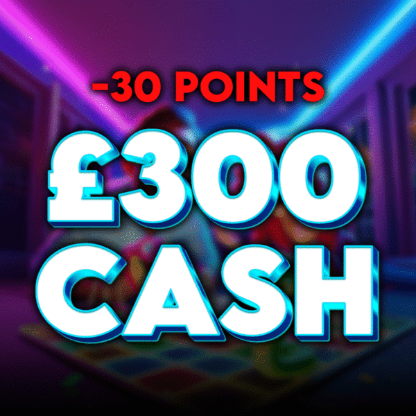 30ft Snake | £300 Cash | -30 Points