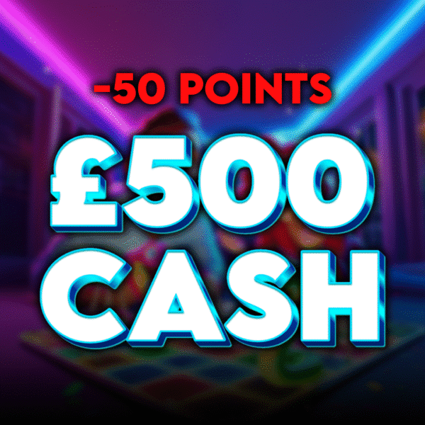 50ft Snake | £500 Cash | -50 Points