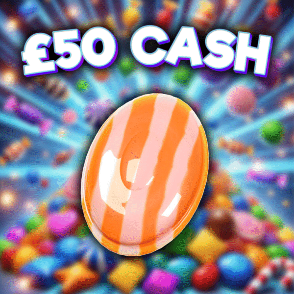 🍑 Peaches & Cream Candy – £50 Cash – 5 points