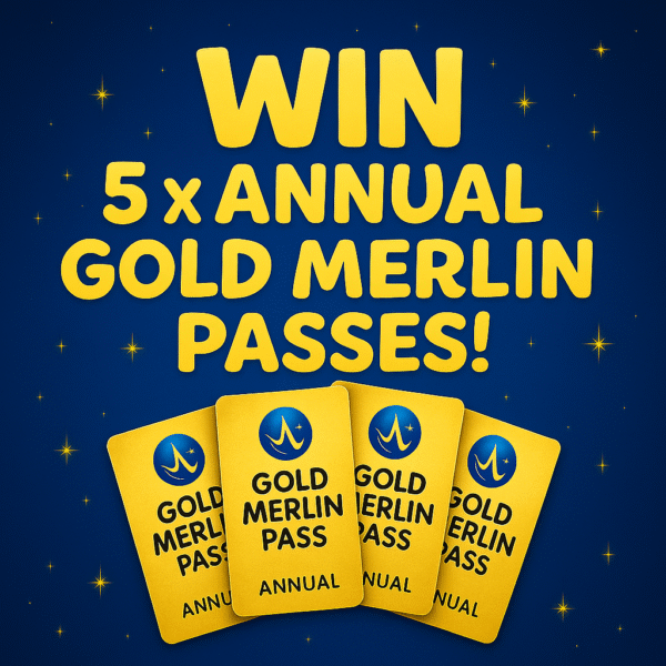 WIN 5 X MERLIN ANNUAL GOLD PASSES