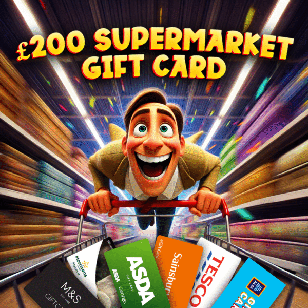 WIN £200 SUPERMARKET GIFT CARD