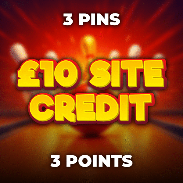 3 Pins - £10 Site Credit - 3 Points