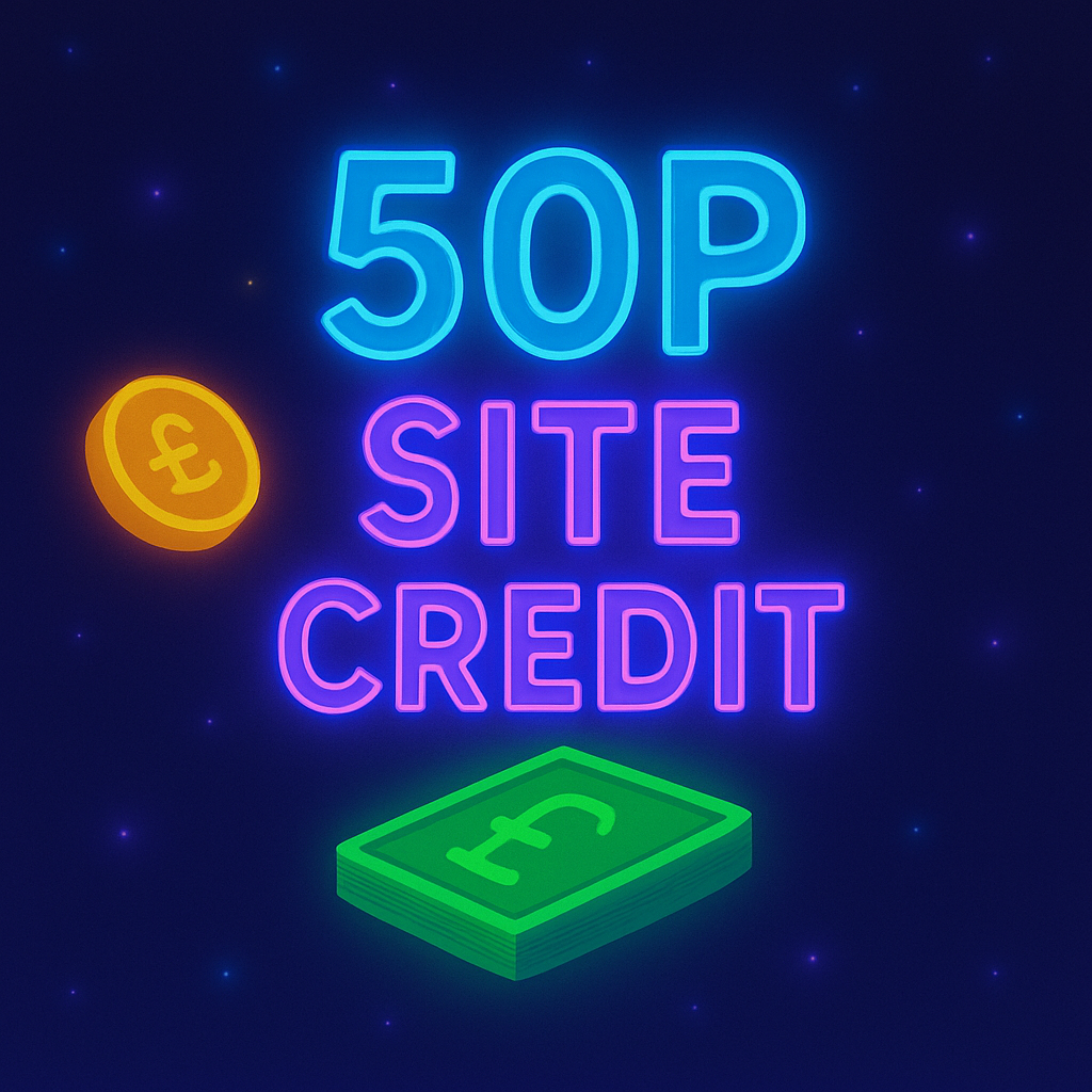 £0.50 Site Credit