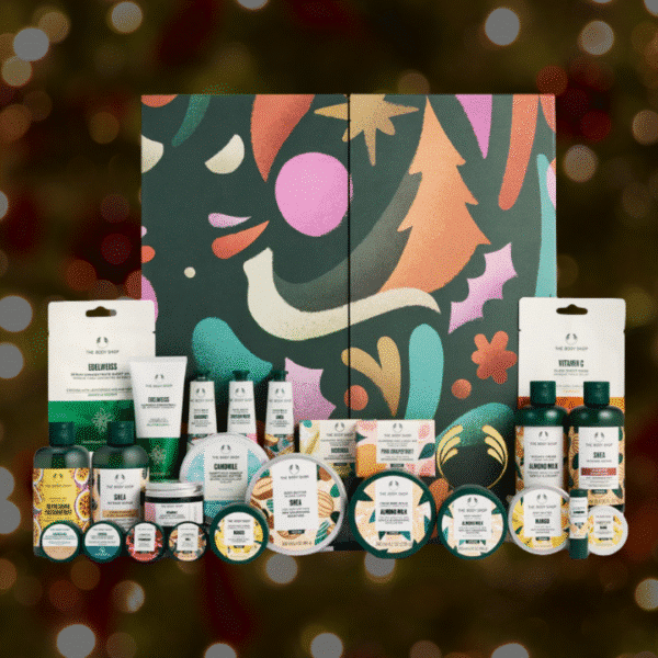 The Body Shop Ultimate Beauty Advent Calendar Worth £120