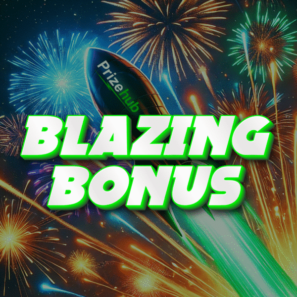 Blazing Bonus | £100 Cash | 10 Points