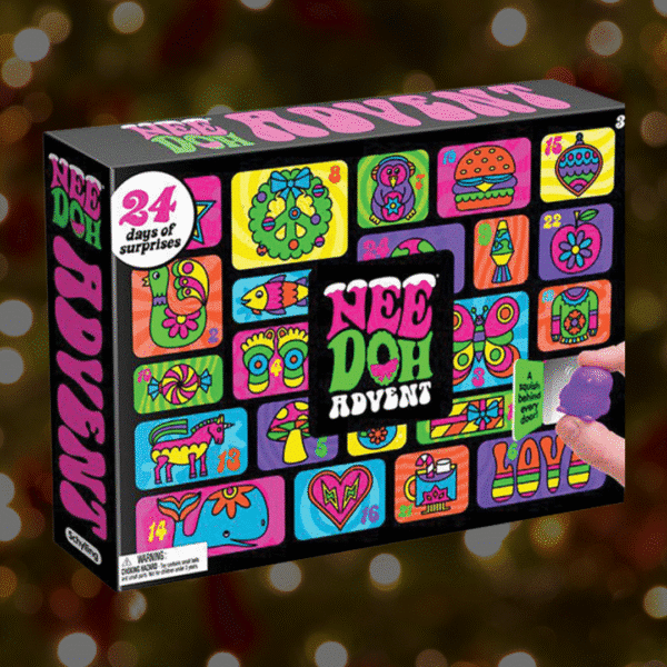 24 Days NeeDoh Fidget Toys Advent Calendar Worth £30