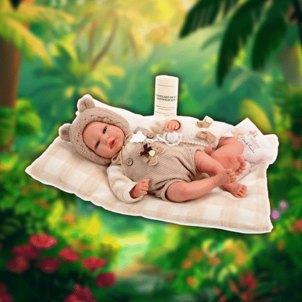 Arias Reborn Doll 40cm with Cushion Worth £70