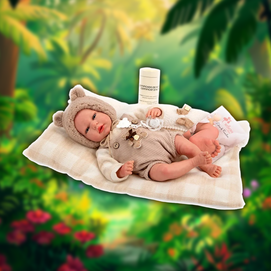 Arias Reborn Doll 40cm with Cushion Worth £70