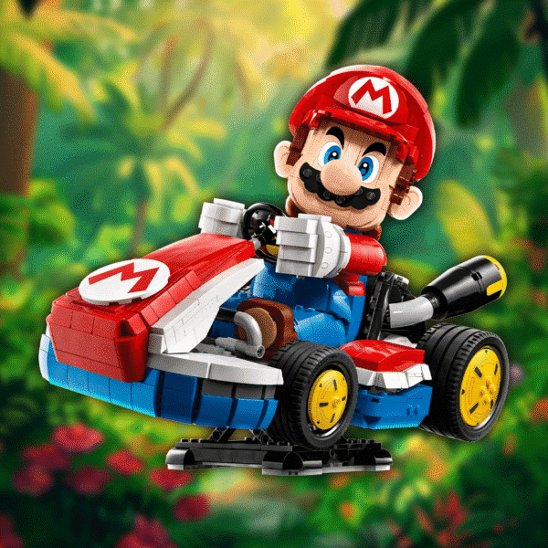 LEGO Super Mario 72037 Mario Kart: Mario & Standard Kart Set for Adults Worth £120