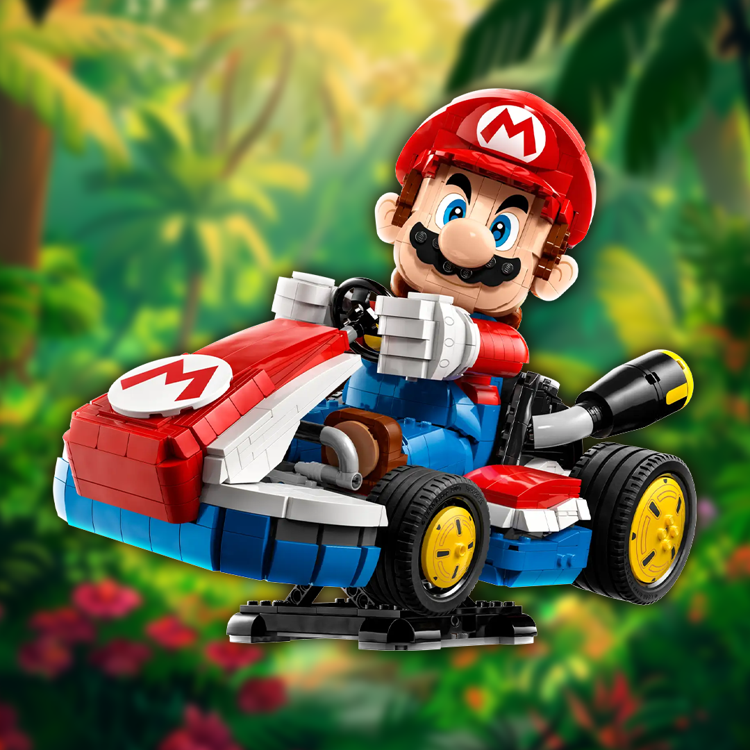 LEGO Super Mario 72037 Mario Kart: Mario & Standard Kart Set for Adults Worth £120