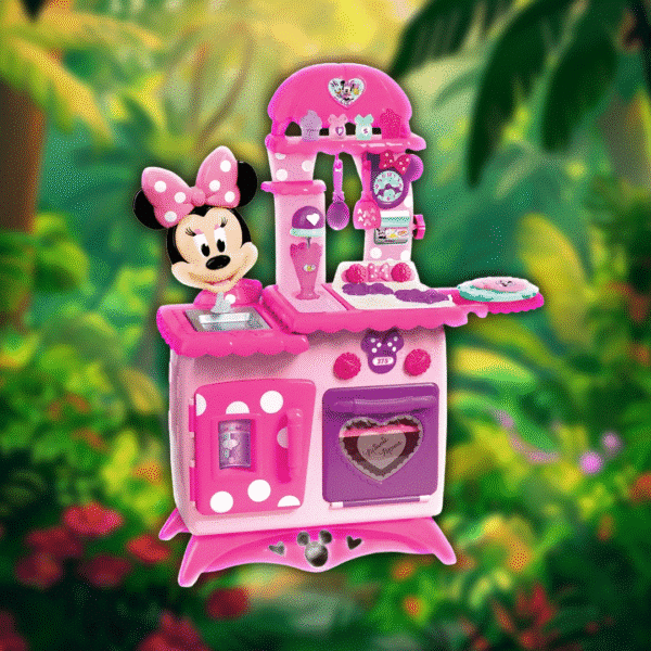 Disney Minnie Mouse Fabulous Fun Kitchen Interactive Playset Worth £70