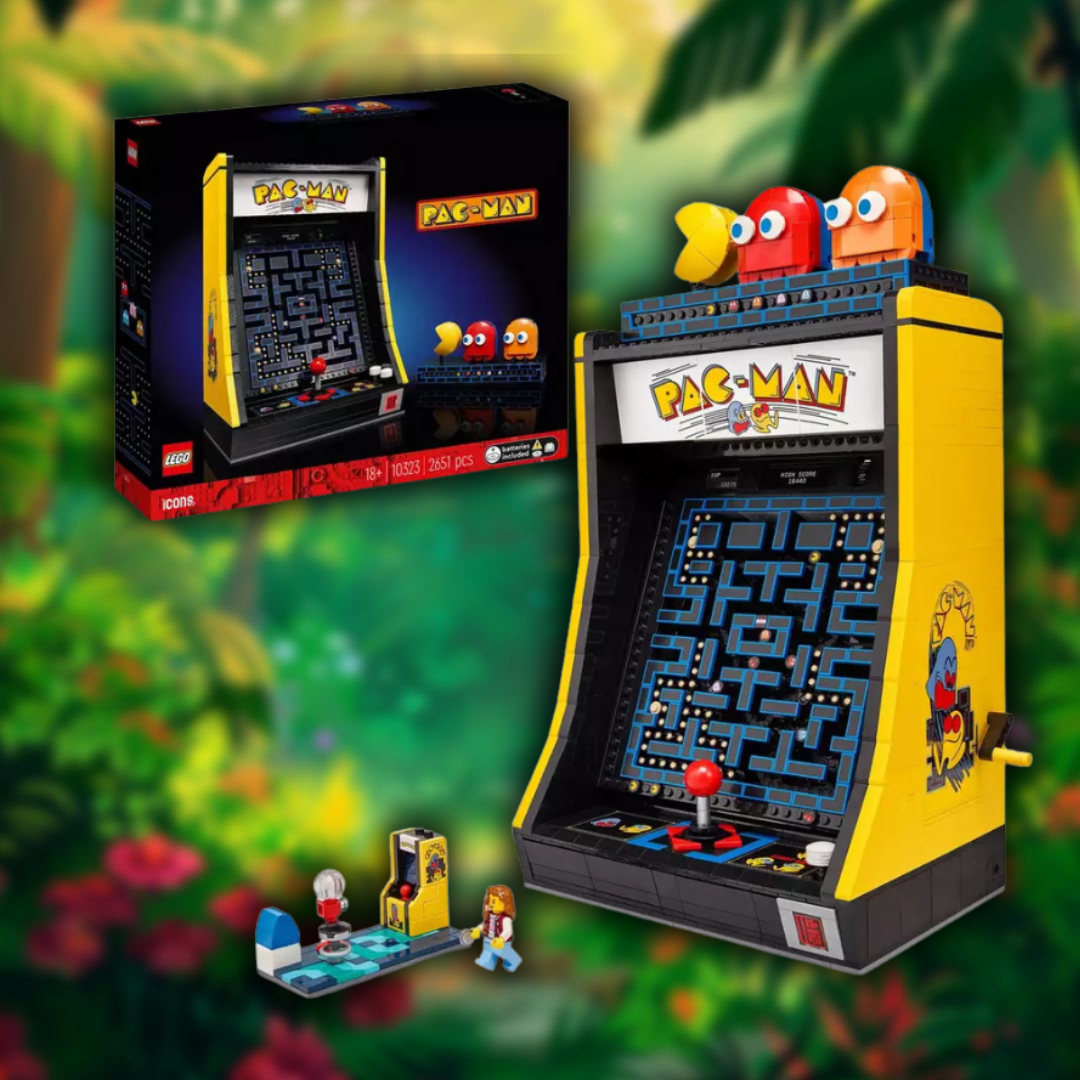 Pac-Man Arcade LEGO Set Worth £230