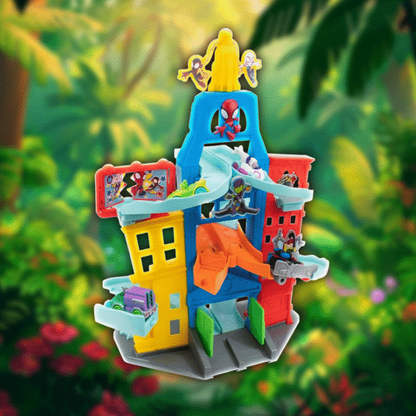 Spidey and His Amazing Friends Playset Amazing Metals City Race Track Worth £60