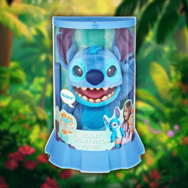 Disney Stitch Puppetronic by RealFX Interactive Toy Worth £60