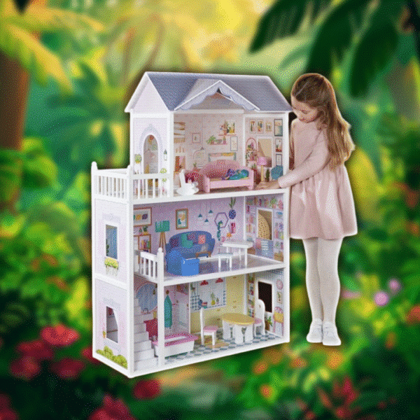 Sadie's Wooden Doll House Worth £80