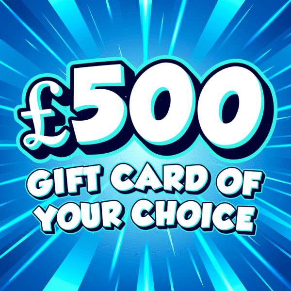 £500 Gift Card of your Choice
