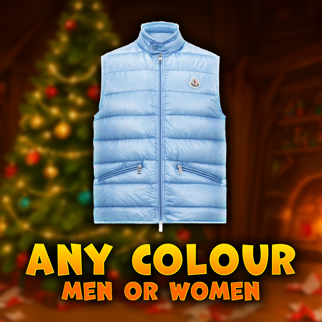 MONCLER GILLET WORTH £725