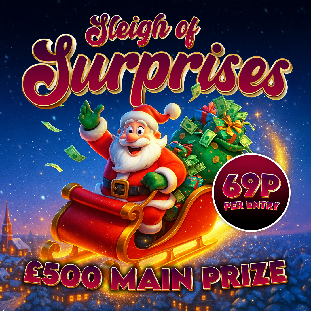 144 Tickets on Santas Sleigh of Suprises Worth £99