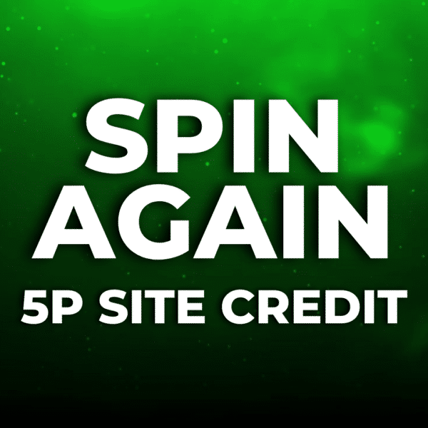 Spin Again | 5p Site Credit