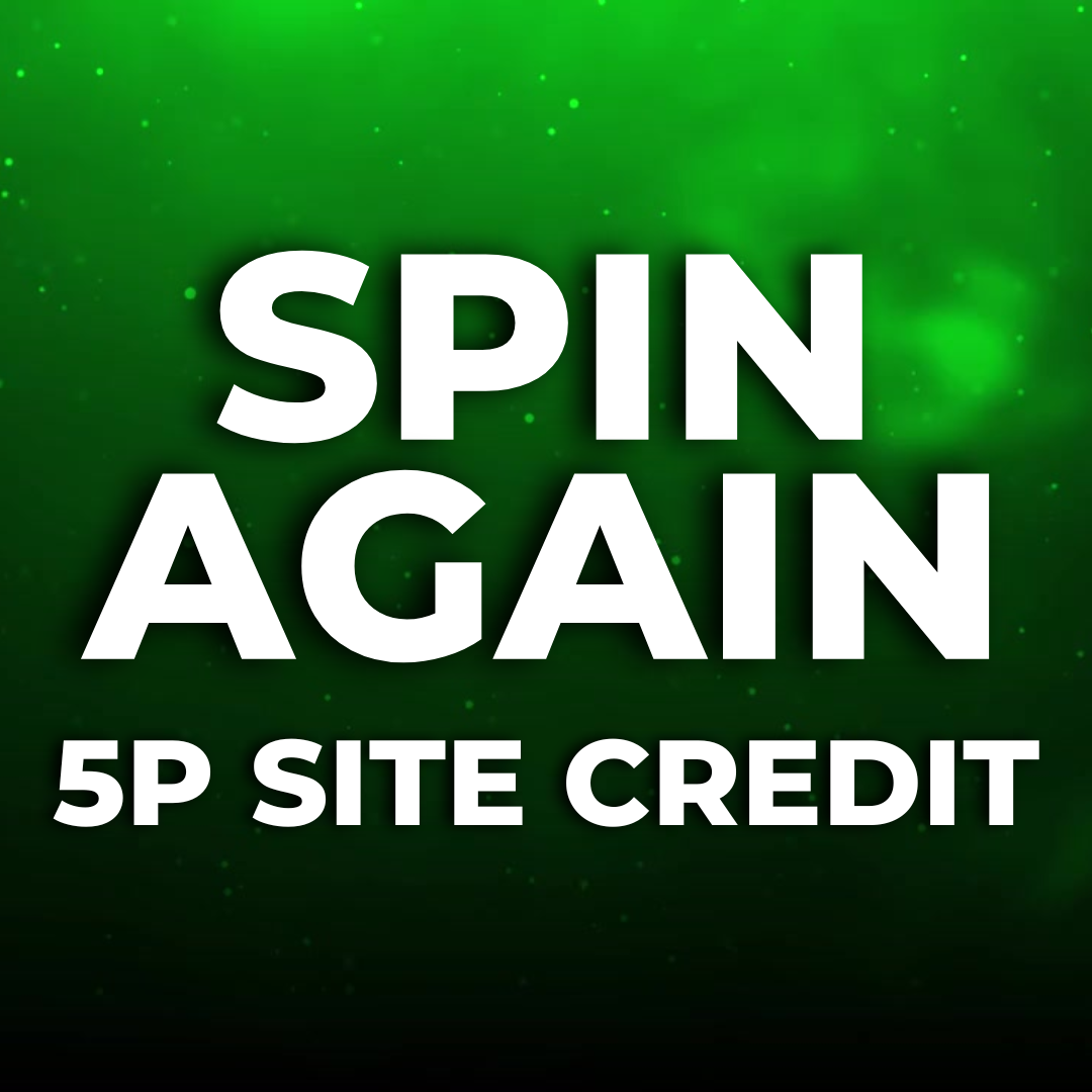 Spin Again | 5p Site Credit