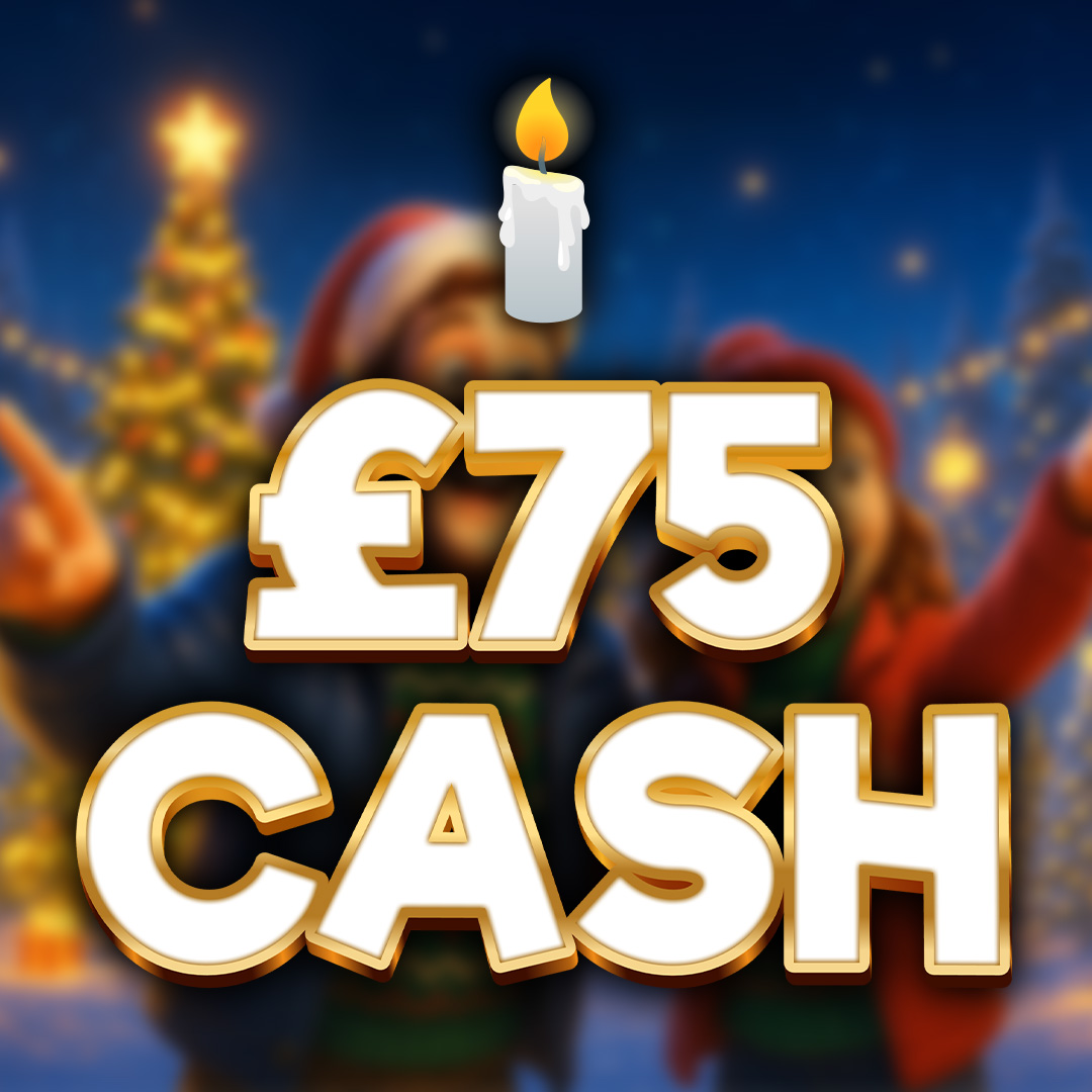 Glowing Christmas Candle | £75 Cash | 9 Points