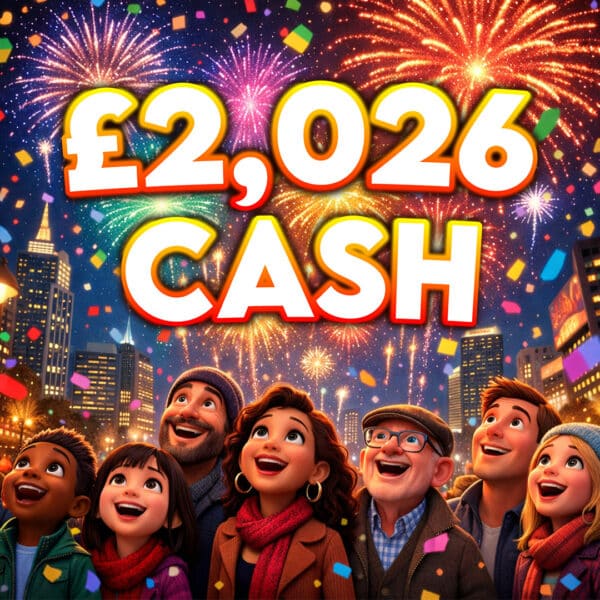 £2,026 Cash! Happy New Year!