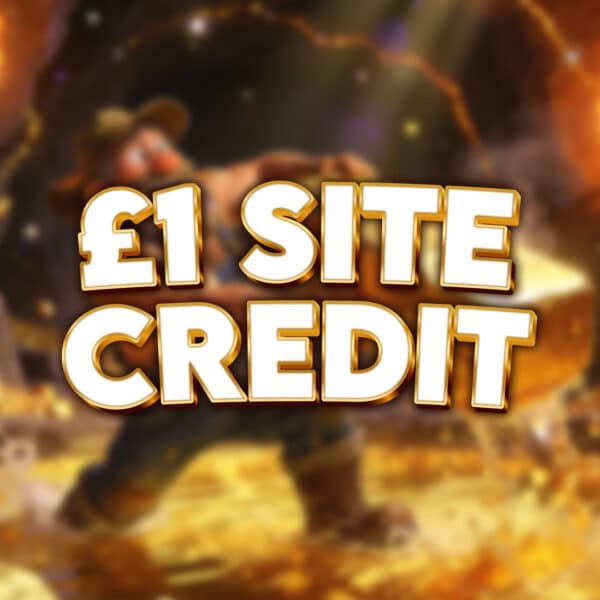 £1 Site Credit.