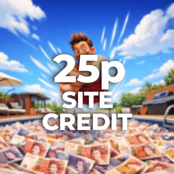 25p Site credit