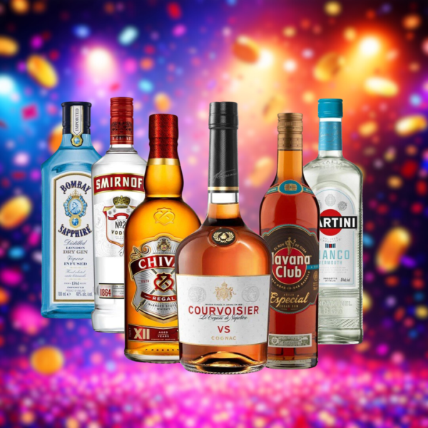 Random Alcoholic drinks bundle worth £100
